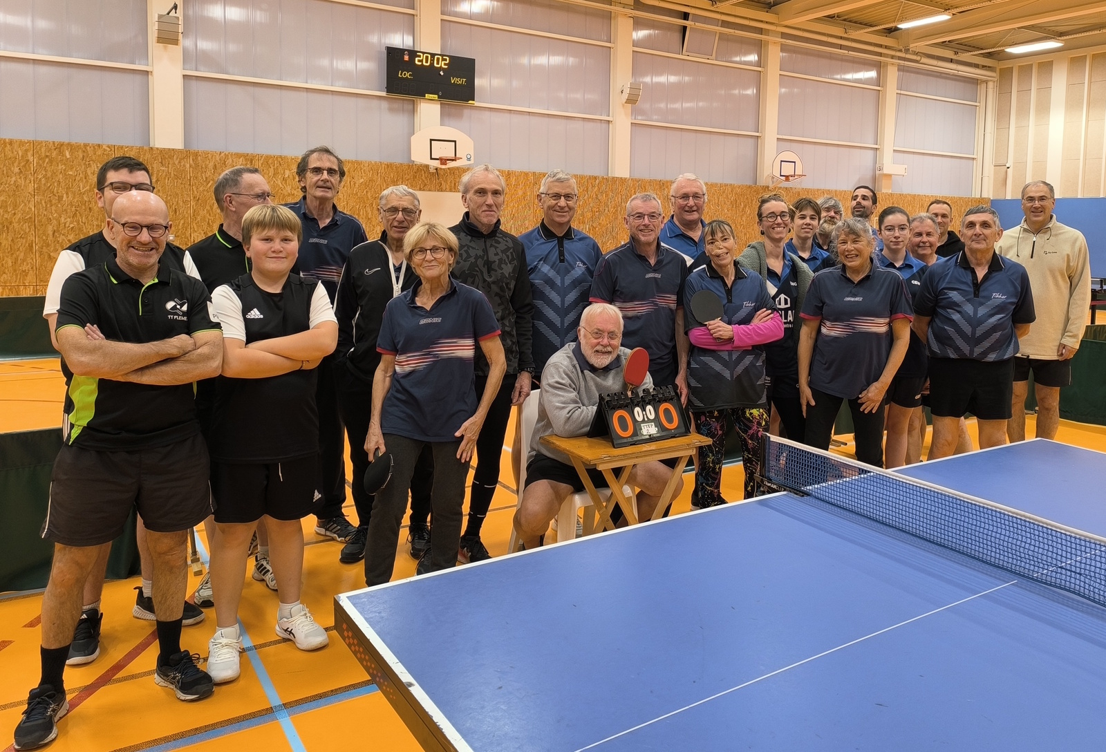 Cinquième journée du championnat départemental.