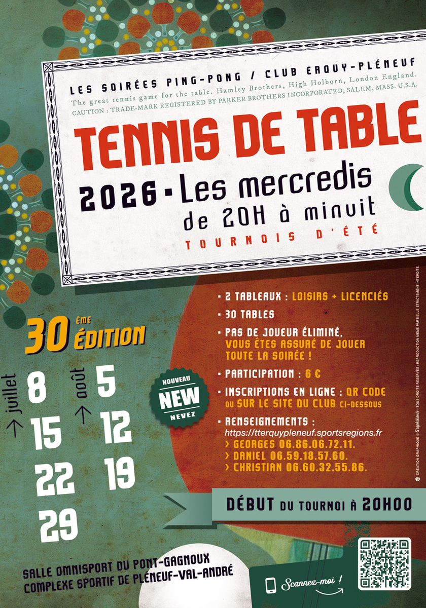 Tournois d'été 2026