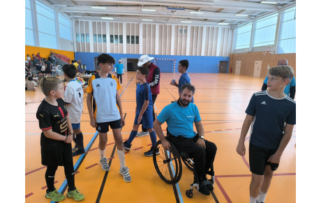 Animation sportive en direction des scolaires.