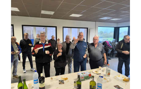 Le club partage la galette !