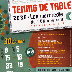 Tournois d'été 2026